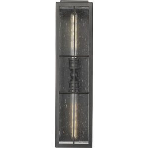 Jaxson 2 Light 23.5 inch Powder Coated Black Outdoor Wall Sconce
